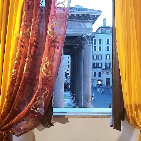 L'Antica Dimora Con Splendida Vista Sul Pantheon Lägenhet Rom Exteriör bild